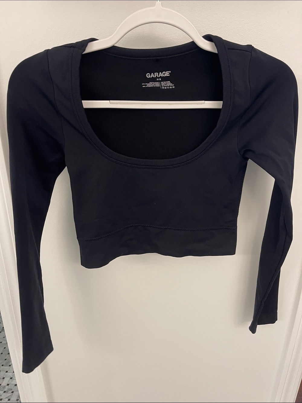 Garage Scoop Neck Crop